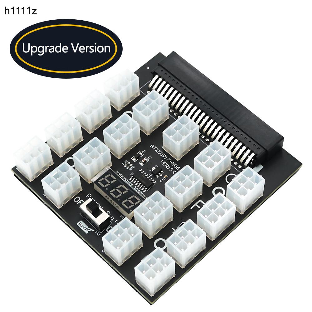 2000W Atx Mining Power Supply - PCI-E 12V 50Pin Để ATX 17
