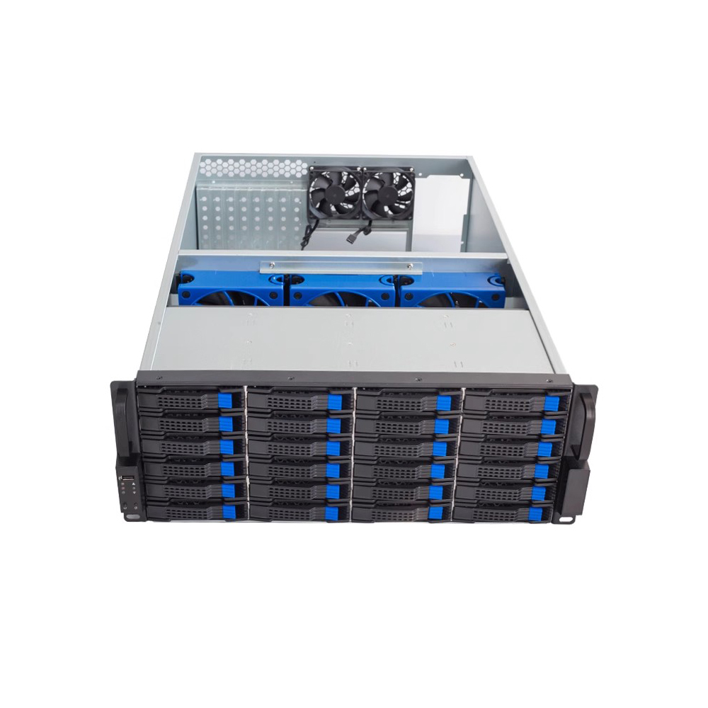 4U 24 Bays Storage Server Case - đánh giá và giá 8 Gpu 4U Server Chassis