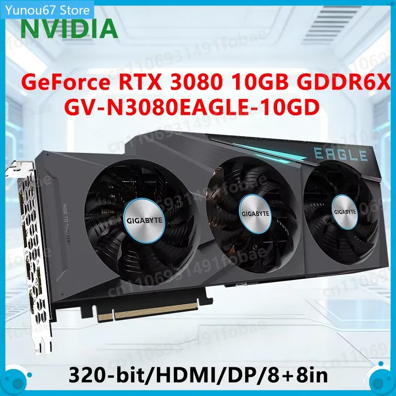 For GIGABYTE RTX 3080 GV N3080 - đánh giá và giá Rtx 3080 10Gb Gpu