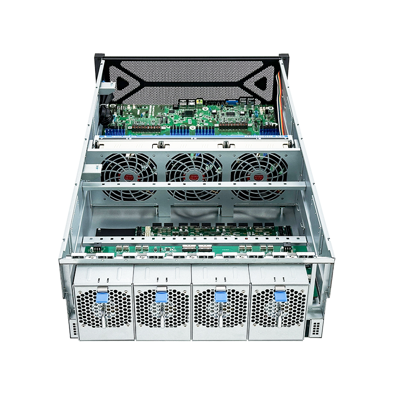 High Quality 4U Aluminium GPU  - đánh giá và giá 8 Gpu 4U Server Chassis