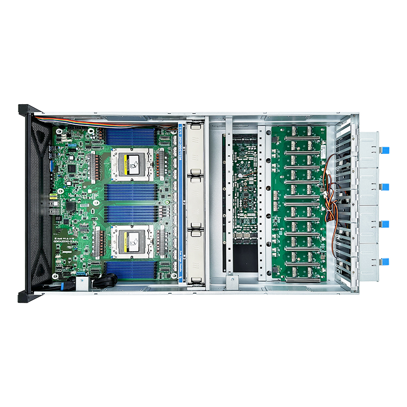 High Quality 4U Aluminium GPU  - đánh giá và giá 8 Gpu 4U Server Chassis