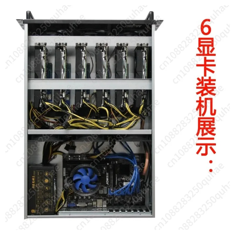 4U Multi-Graphics Card Chassis - đánh giá và giá 8 Gpu 4U Server Chassis