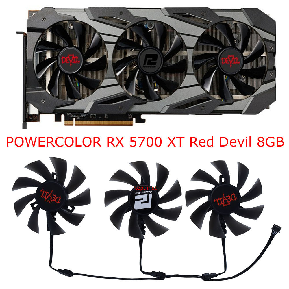 3 Cái/bộ DIY T129215BU Đồ Họa  - đánh giá và giá Rx 5700 Xt 8Gb Video Card