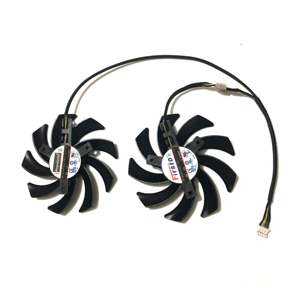 Video Card Fan GPU Cooler For  - đánh giá và giá Rx 5700 Xt 8Gb Video Card