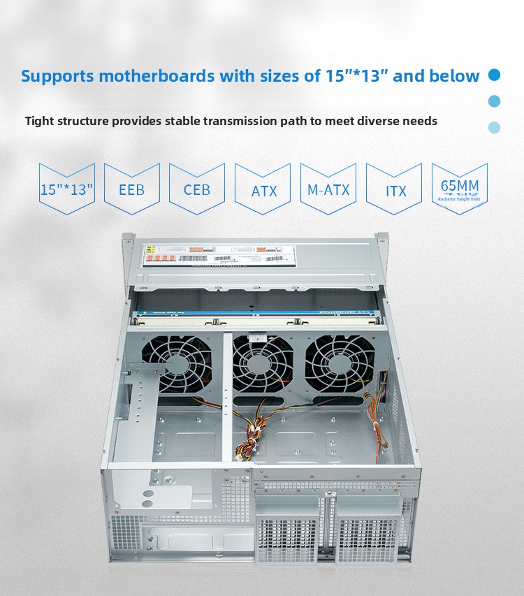 8-Disk 4U Rack-type Multi-disk - đánh giá và giá 8 Gpu 4U Server Chassis