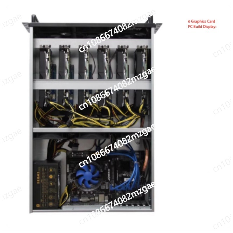 4U multi-graphics card chassis - đánh giá và giá 8 Gpu 4U Server Chassis