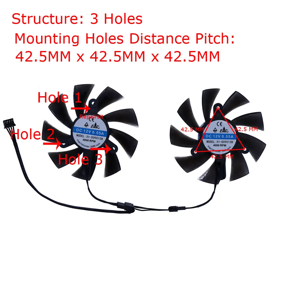 Video Card Fan,XY-D09015B,GPU  - đánh giá và giá Rx 580 8Gb 2048Sp Gpu